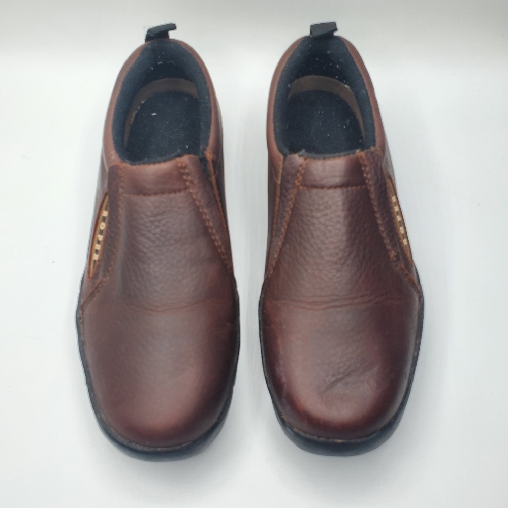 Roper performance leather slipon shoes size 7 - Picture 10 of 12